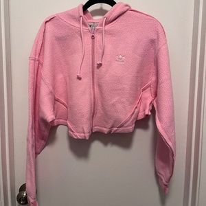Adidas size S zip up